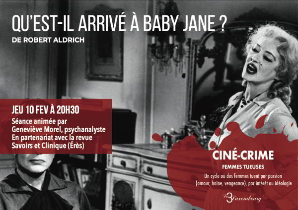 Soirée Ciné crime ALEPH février 2022